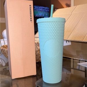 STARBUCKS Mint Matte Studded Tumbler Cold Cup